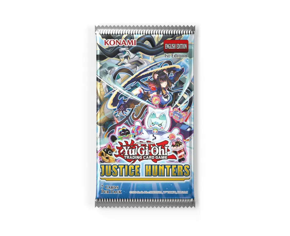 Justice Hunters - Booster Pack (1st Edition) | Shuffle n Cut Hobbies & Games