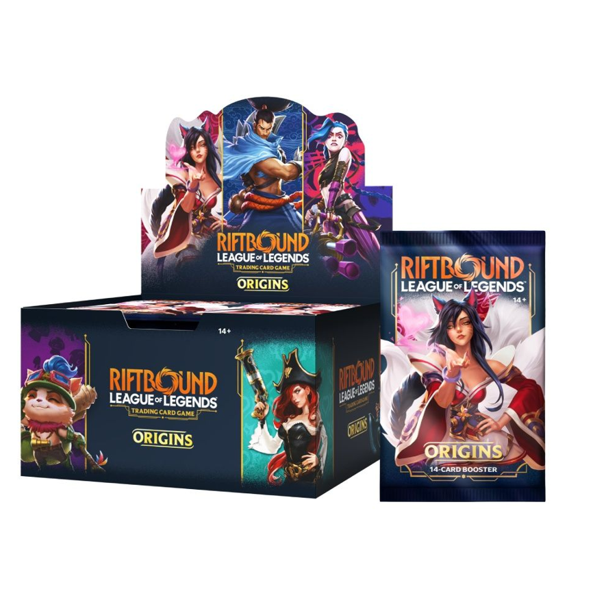 Riftbound: League of Legends Booster Box – Origins | Shuffle n Cut Hobbies & Games
