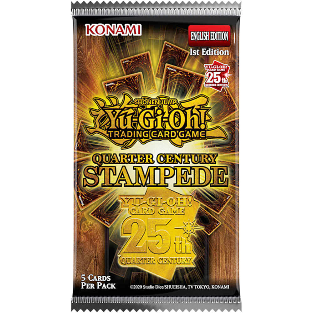 Quarter Century Stampede - Booster Pack | Shuffle n Cut Hobbies & Games