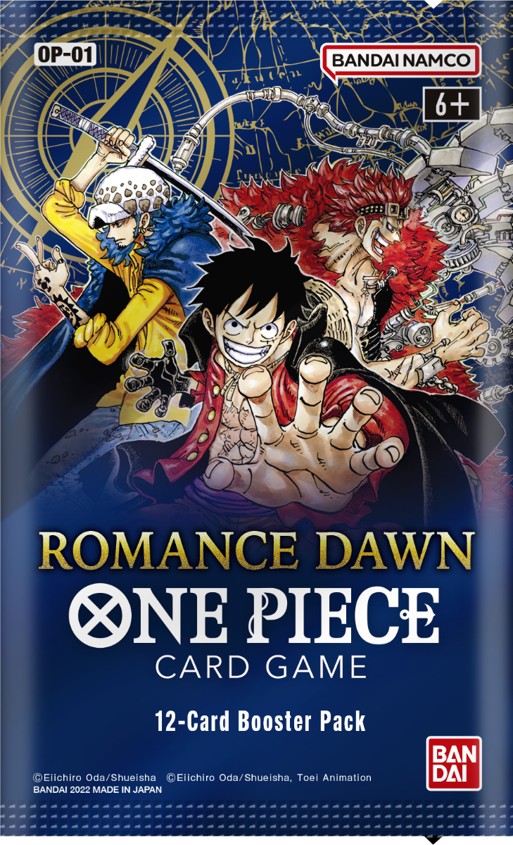 One Piece Card Game Romance Dawn (OP-01) Booster PACK | Shuffle n Cut Hobbies & Games