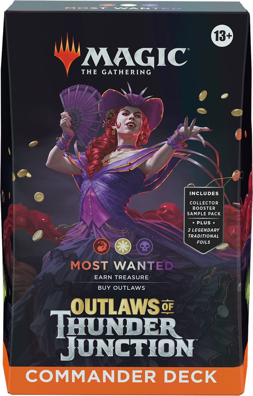 Outlaws of Thunder Junction - Commander Deck (Most Wanted) | Shuffle n Cut Hobbies & Games