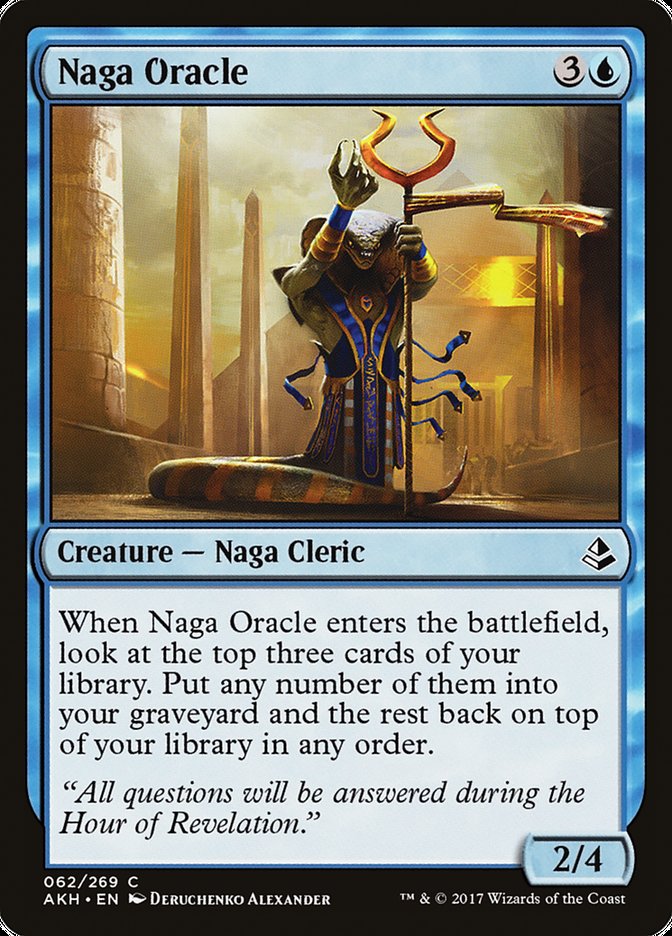 Naga Oracle [Amonkhet] | Shuffle n Cut Hobbies & Games