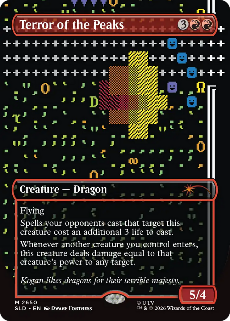 Terror of the Peaks [Secret Lair Drop Series] | Shuffle n Cut Hobbies & Games