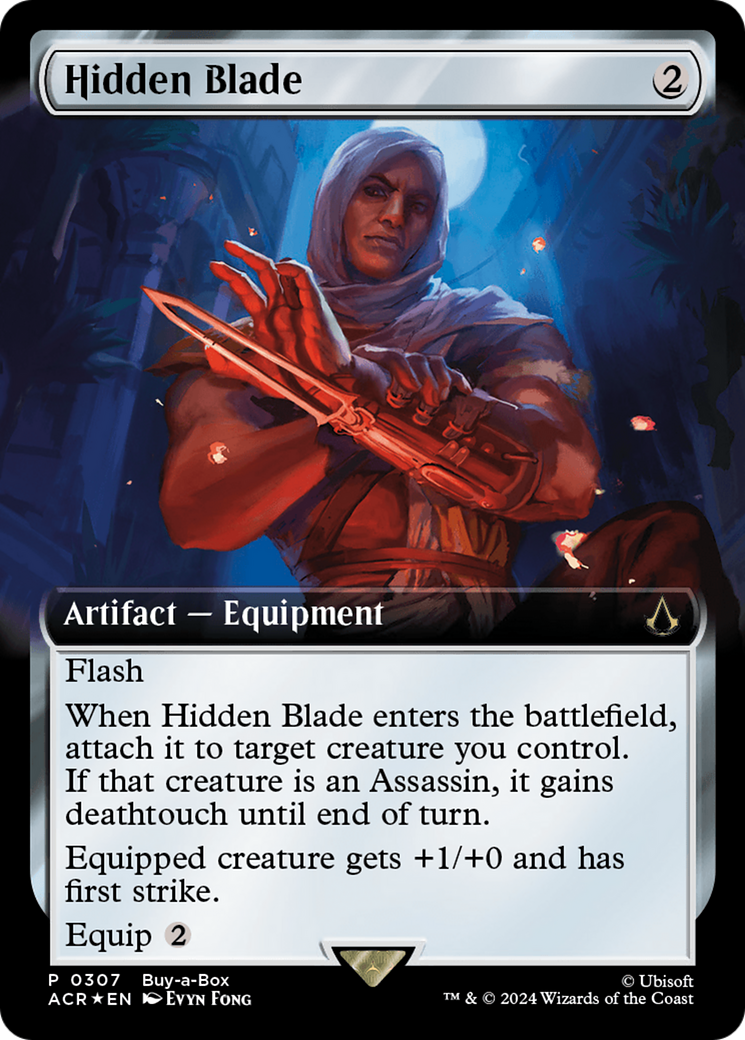 Hidden Blade (Extended Art) [Assassin's Creed Promos] | Shuffle n Cut Hobbies & Games