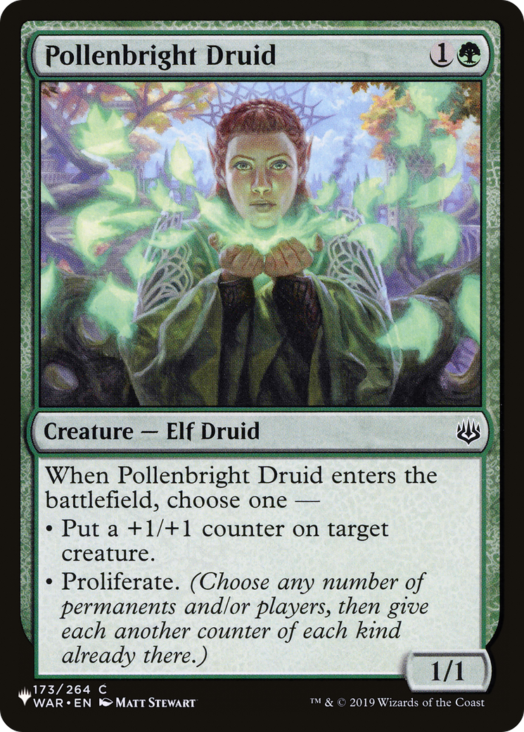 Pollenbright Druid [The List] | Shuffle n Cut Hobbies & Games