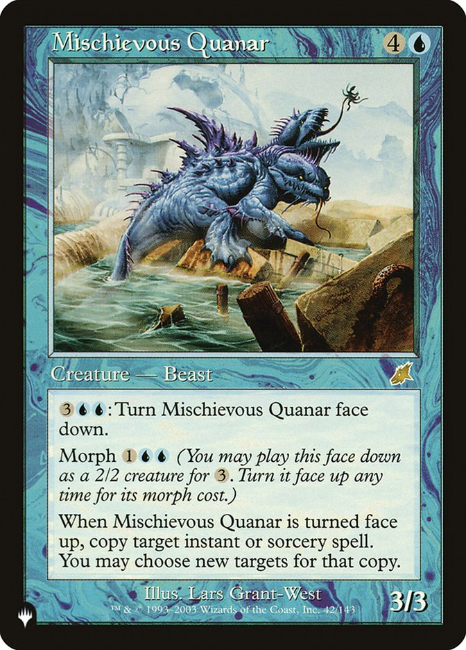 Mischievous Quanar [The List] | Shuffle n Cut Hobbies & Games