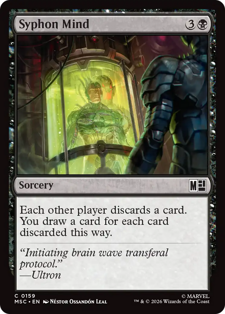 Syphon Mind [Marvel Super Heroes Commander] | Shuffle n Cut Hobbies & Games