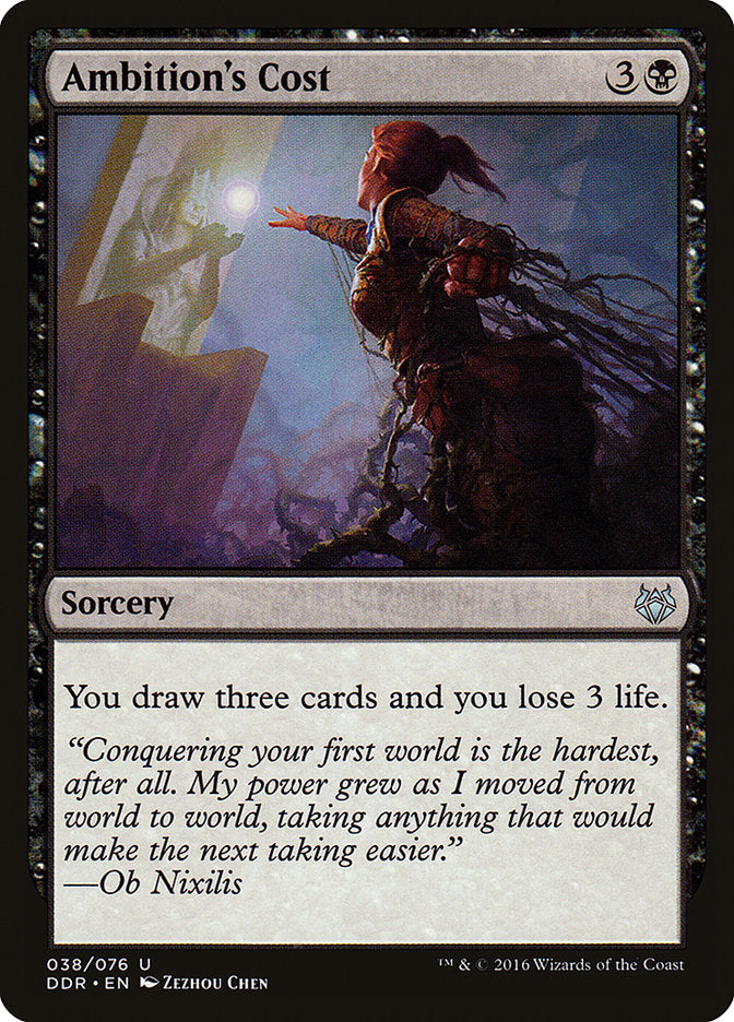 Ambition's Cost [Duel Decks: Nissa vs. Ob Nixilis] | Shuffle n Cut Hobbies & Games