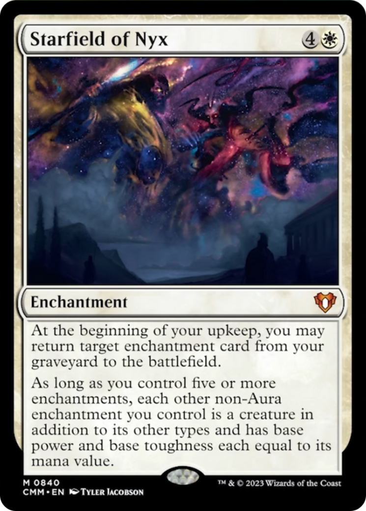 Starfield of Nyx [Commander Masters] | Shuffle n Cut Hobbies & Games