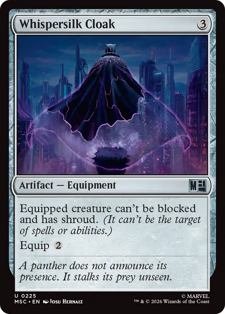 Whispersilk Cloak [Marvel Super Heroes Commander] | Shuffle n Cut Hobbies & Games