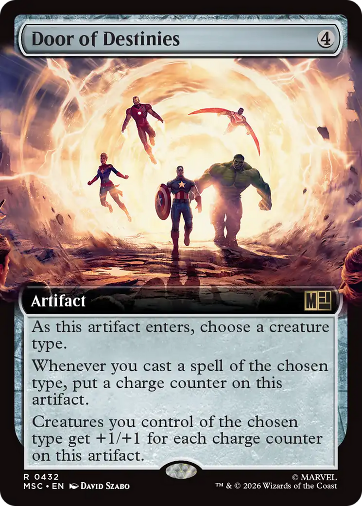 Door of Destinies (Extended Art) [Marvel Super Heroes Commander] | Shuffle n Cut Hobbies & Games