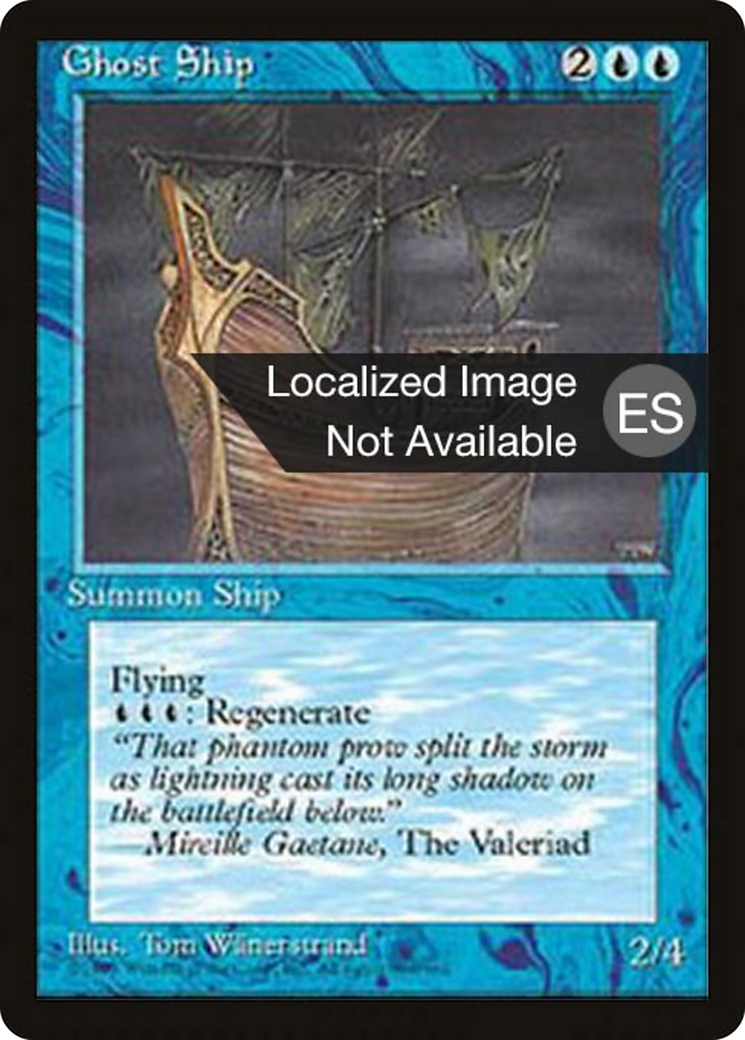 Ghost Ship [Fourth Edition Foreign Black Border] | Shuffle n Cut Hobbies & Games