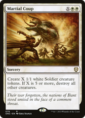 Martial Coup [Phyrexia: All Will Be One Commander] | Shuffle n Cut Hobbies & Games