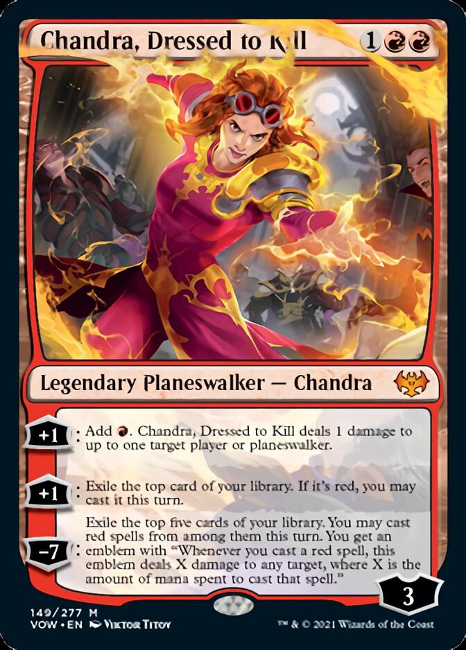 Chandra, Dressed to Kill [Innistrad: Crimson Vow] | Shuffle n Cut Hobbies & Games