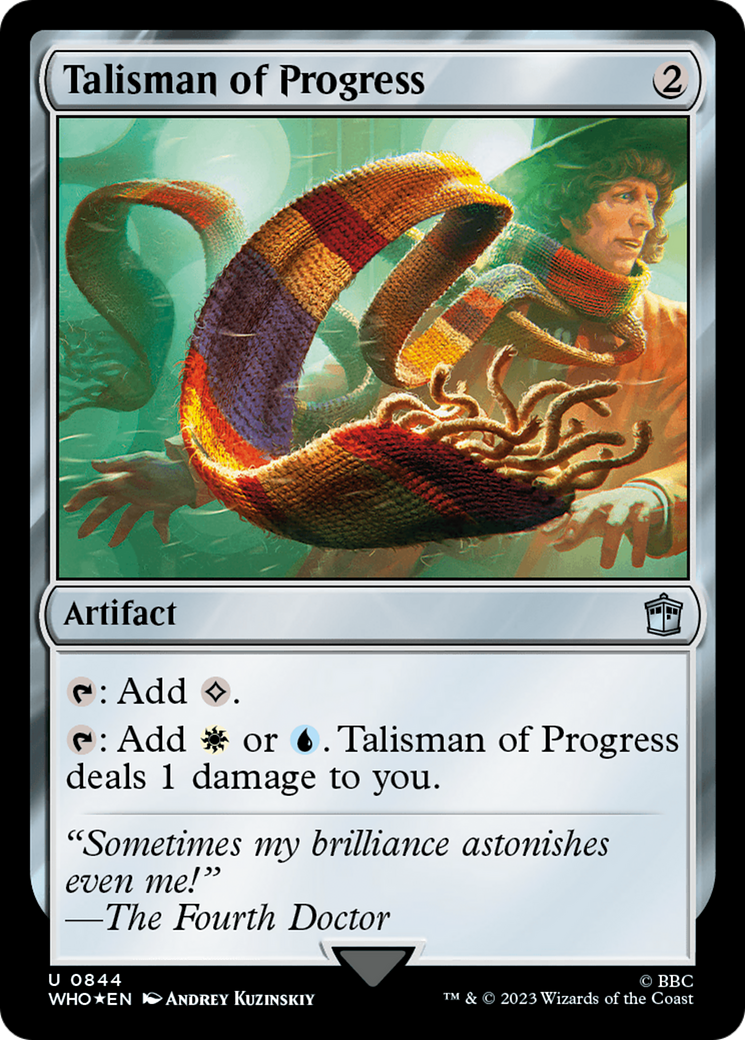 Talisman of Progress (Surge Foil) [Doctor Who] | Shuffle n Cut Hobbies & Games