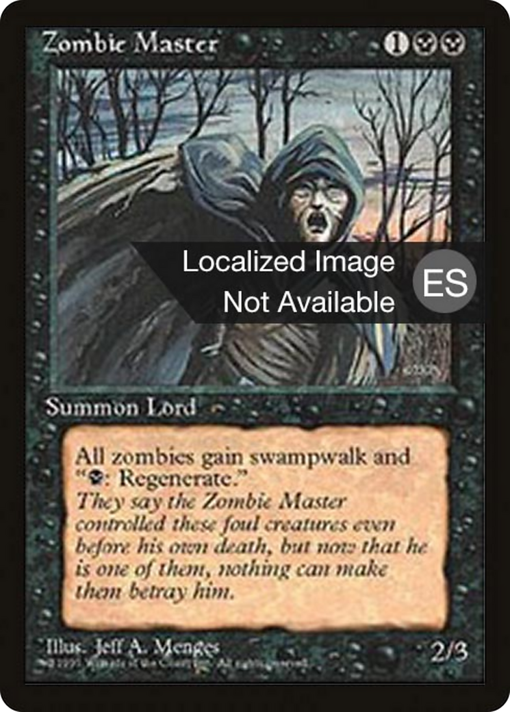 Zombie Master [Fourth Edition Foreign Black Border] | Shuffle n Cut Hobbies & Games