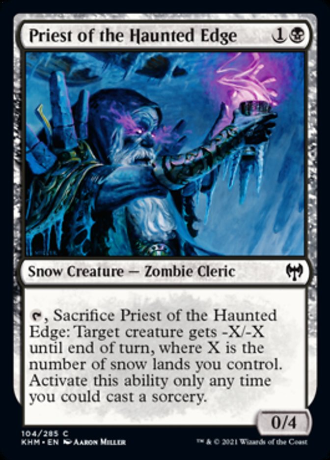 Priest of the Haunted Edge [Kaldheim] | Shuffle n Cut Hobbies & Games
