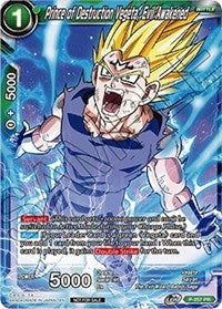 Prince of Destruction Vegeta, Evil Awakened (P-257) [Promotion Cards] | Shuffle n Cut Hobbies & Games