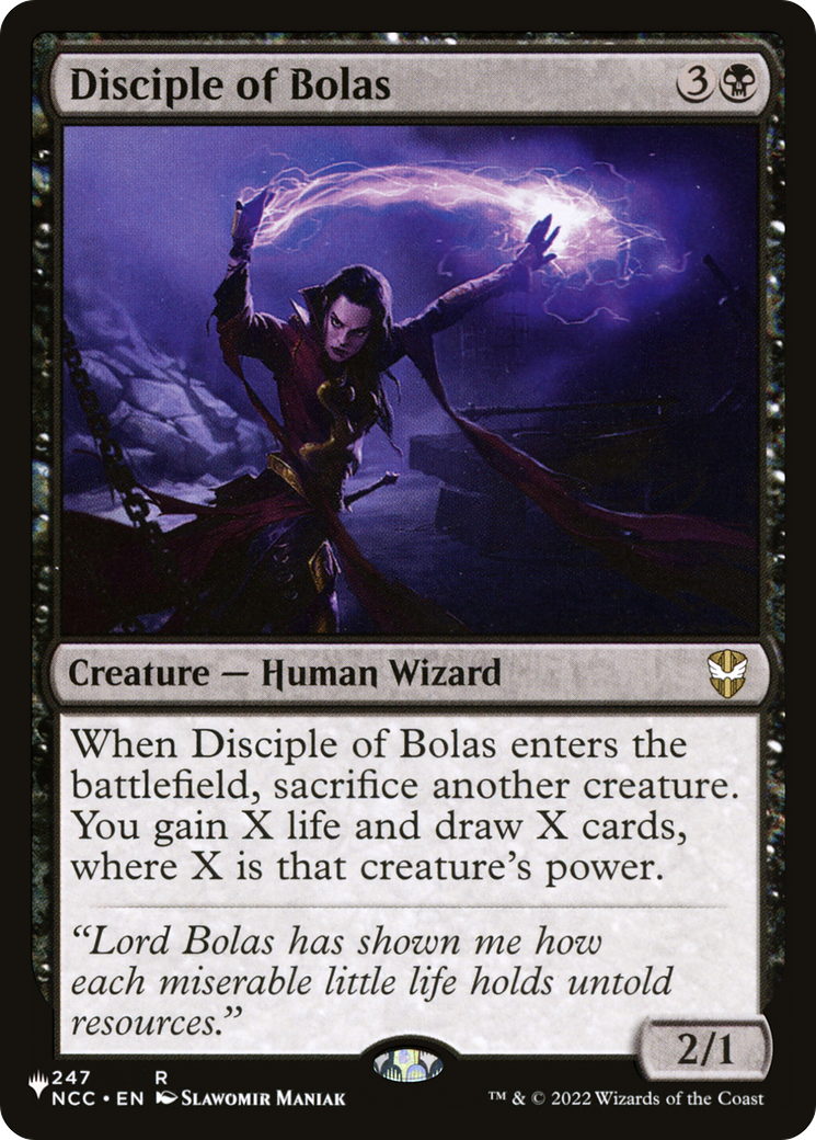 Disciple of Bolas [The List] | Shuffle n Cut Hobbies & Games