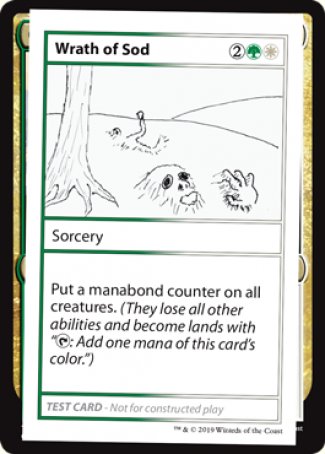 Wrath of Sod (2021 Edition) [Mystery Booster Playtest Cards] | Shuffle n Cut Hobbies & Games
