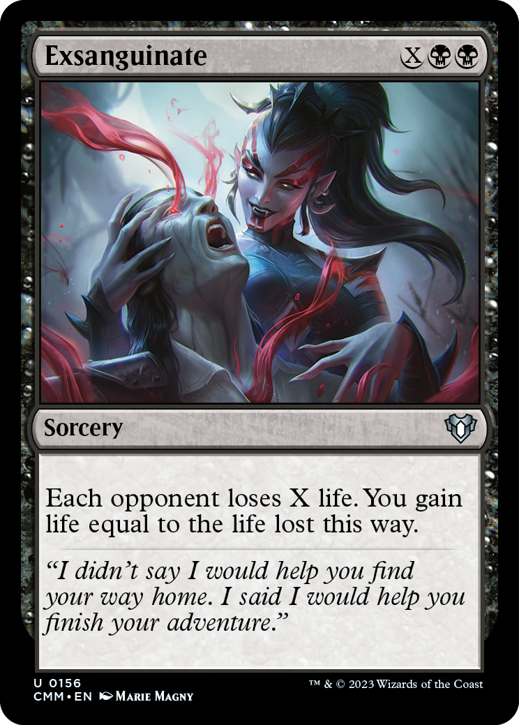 Exsanguinate [Commander Masters] | Shuffle n Cut Hobbies & Games