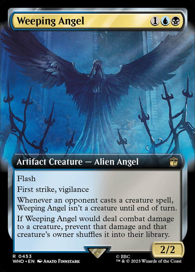 Weeping Angel (Extended Art) [Doctor Who] | Shuffle n Cut Hobbies & Games
