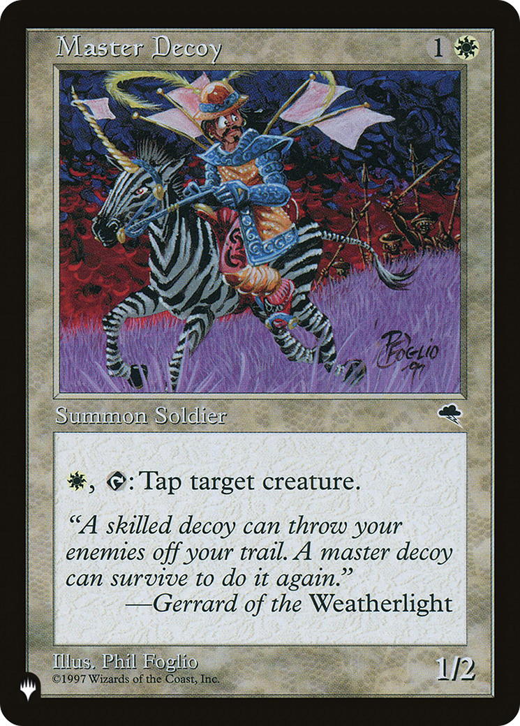 Master Decoy [The List] | Shuffle n Cut Hobbies & Games
