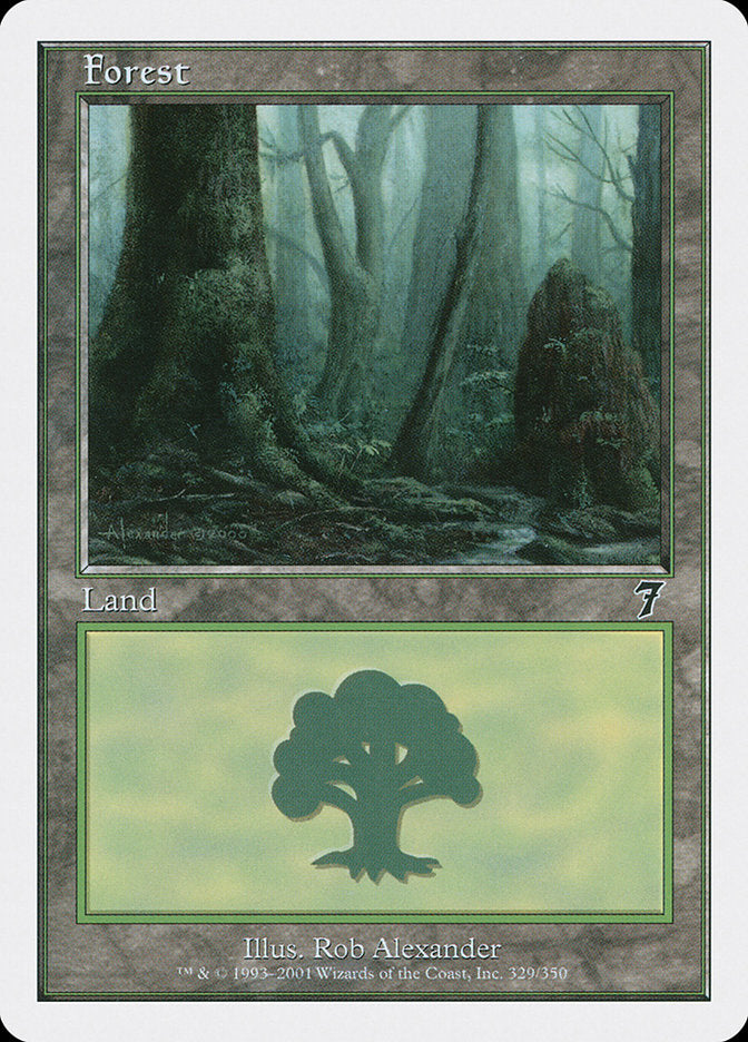 Forest (329) [Seventh Edition] | Shuffle n Cut Hobbies & Games
