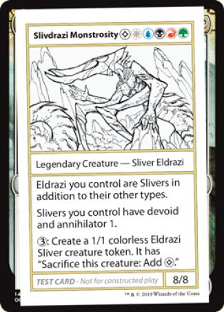 Slivdrazi Monstrosity (2021 Edition) [Mystery Booster Playtest Cards] | Shuffle n Cut Hobbies & Games