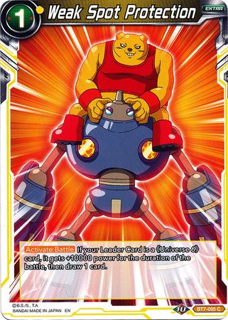 Weak Spot Protection (BT7-095) [Assault of the Saiyans] | Shuffle n Cut Hobbies & Games