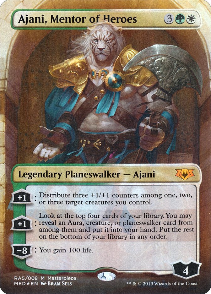 Ajani, Mentor of Heroes [Mythic Edition] | Shuffle n Cut Hobbies & Games