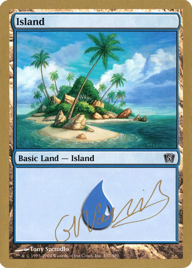 Island (gn337) (Gabriel Nassif) [World Championship Decks 2004] | Shuffle n Cut Hobbies & Games