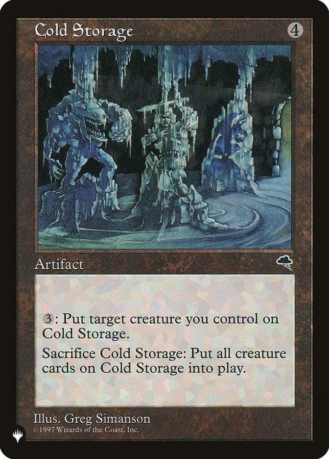 Cold Storage [The List] | Shuffle n Cut Hobbies & Games