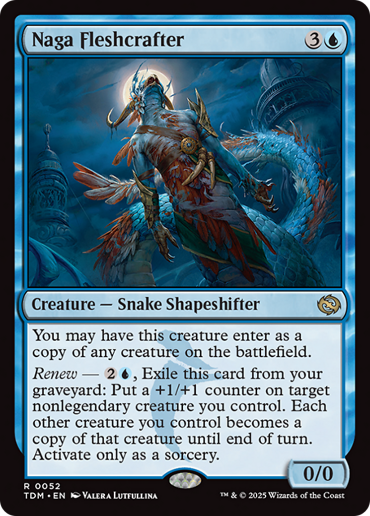 Naga Fleshcrafter [Tarkir: Dragonstorm] | Shuffle n Cut Hobbies & Games