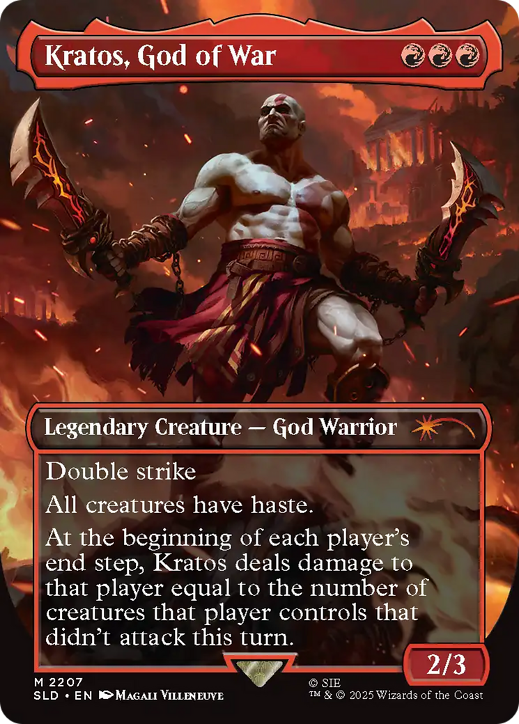 Kratos, God of War [Secret Lair Drop Series] | Shuffle n Cut Hobbies & Games
