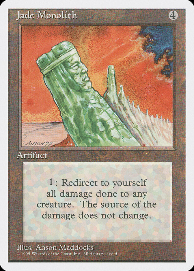 Jade Monolith [Fourth Edition] | Shuffle n Cut Hobbies & Games