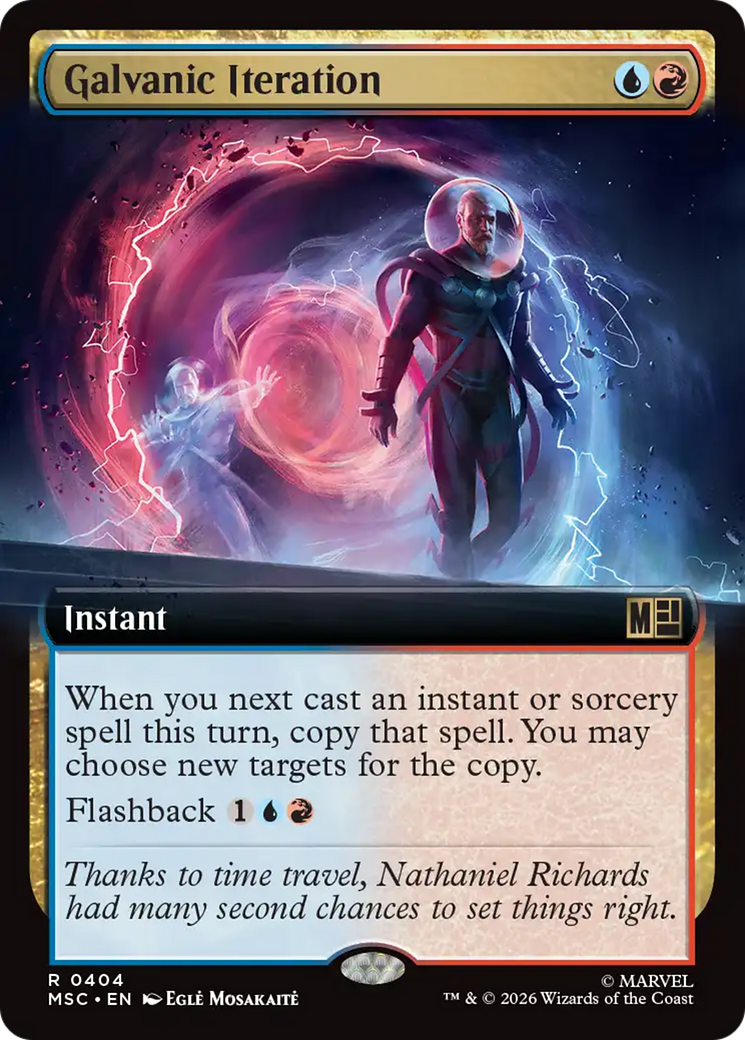 Galvanic Iteration (Extended Art) [Marvel Super Heroes Commander] | Shuffle n Cut Hobbies & Games