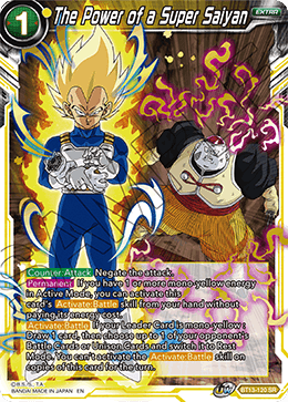 The Power of a Super Saiyan (BT13-120) [Supreme Rivalry] | Shuffle n Cut Hobbies & Games