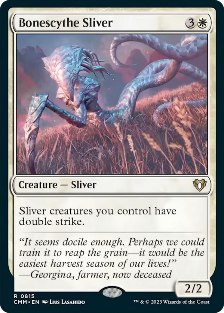 Bonescythe Sliver [Commander Masters] | Shuffle n Cut Hobbies & Games