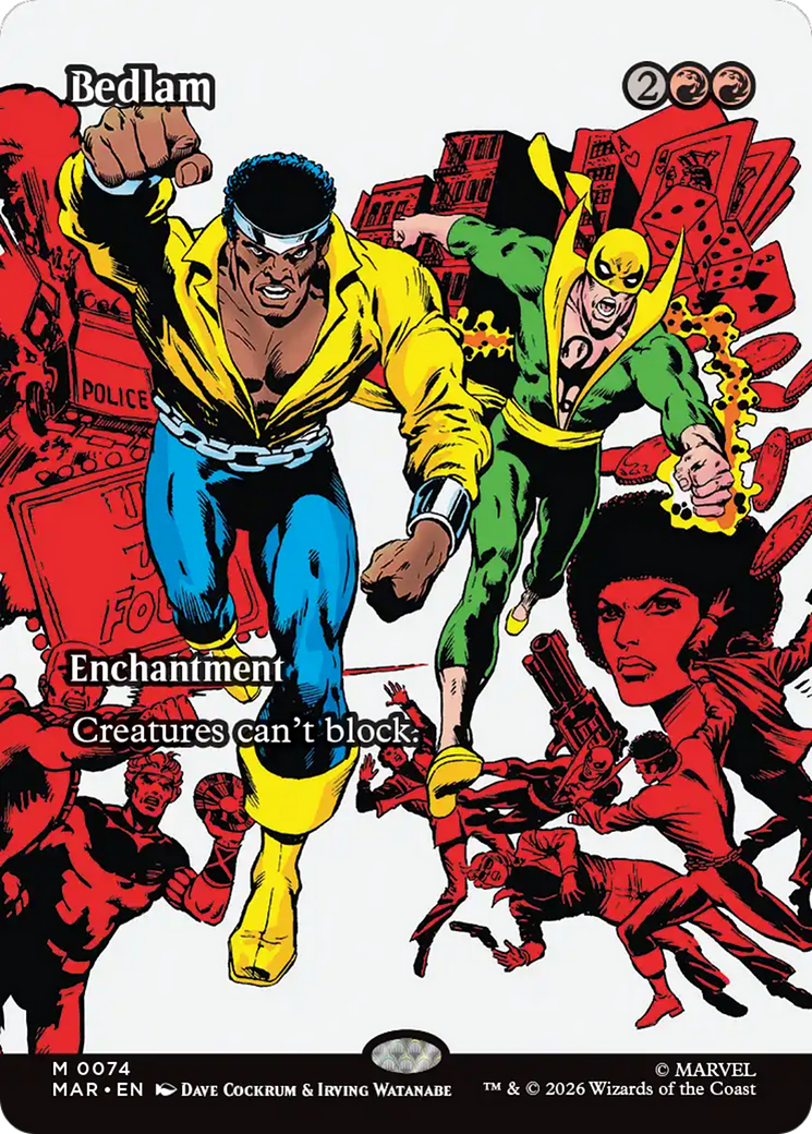 Bedlam (Borderless) [Marvel Universe: Eternal-Legal] | Shuffle n Cut Hobbies & Games