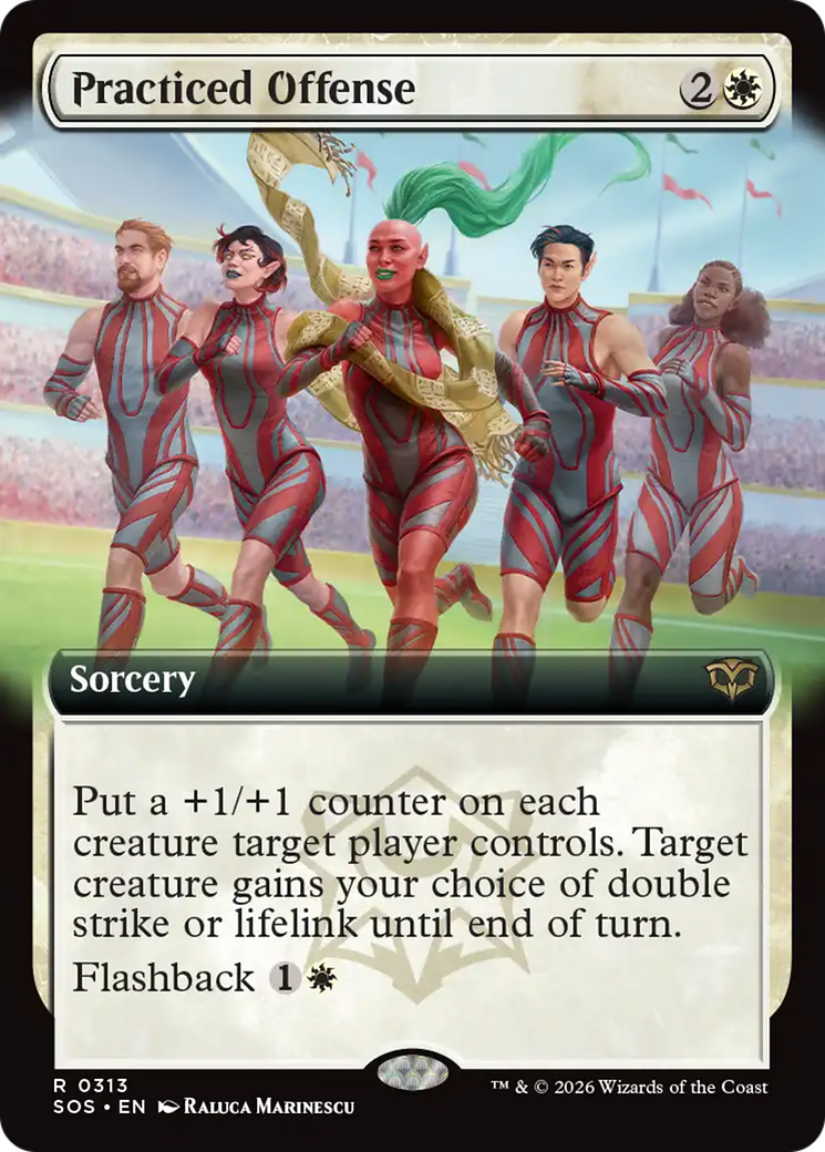Practiced Offense (Extended Art) [Secrets of Strixhaven] | Shuffle n Cut Hobbies & Games