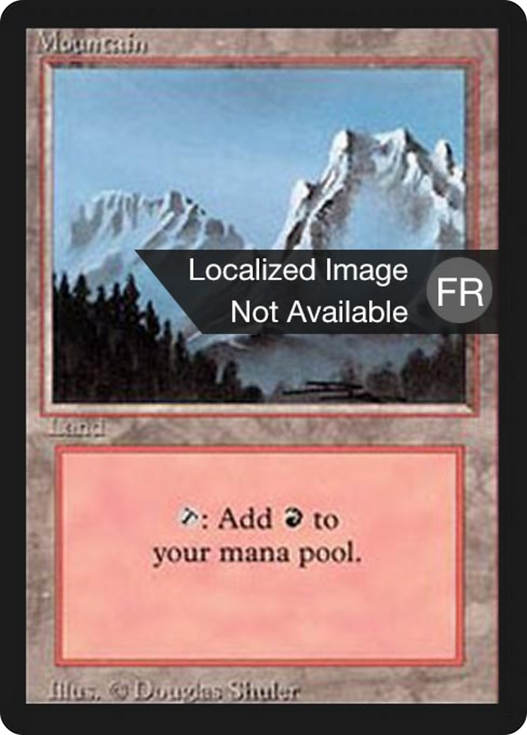 Mountain (B) [Revised Edition (Foreign Black Border)] | Shuffle n Cut Hobbies & Games