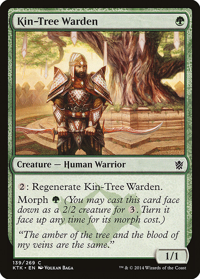 Kin-Tree Warden [Khans of Tarkir] | Shuffle n Cut Hobbies & Games