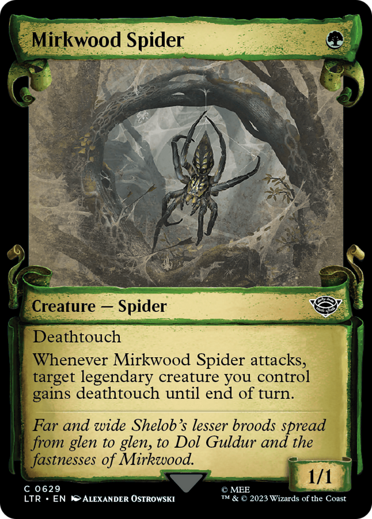 Mirkwood Spider [The Lord of the Rings: Tales of Middle-Earth Showcase Scrolls] | Shuffle n Cut Hobbies & Games