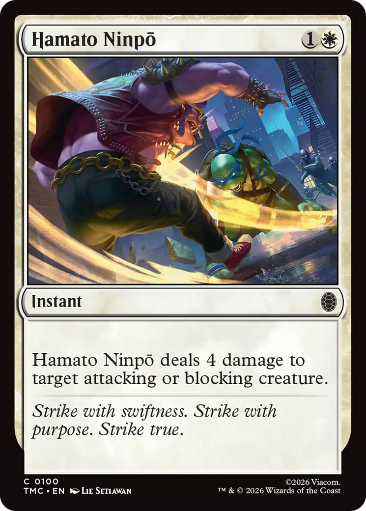 Hamato Ninpo [Teenage Mutant Ninja Turtles Commander] | Shuffle n Cut Hobbies & Games