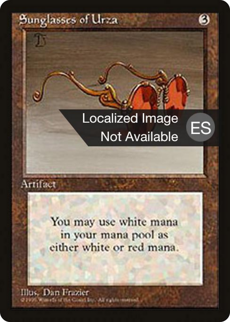 Sunglasses of Urza [Fourth Edition Foreign Black Border] | Shuffle n Cut Hobbies & Games