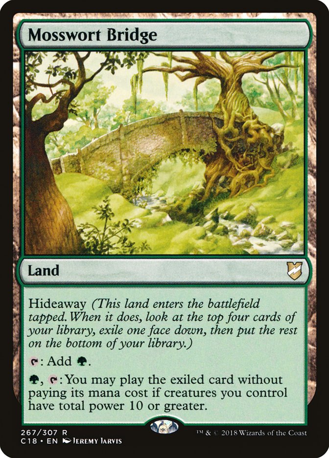 Mosswort Bridge [Commander 2018] | Shuffle n Cut Hobbies & Games