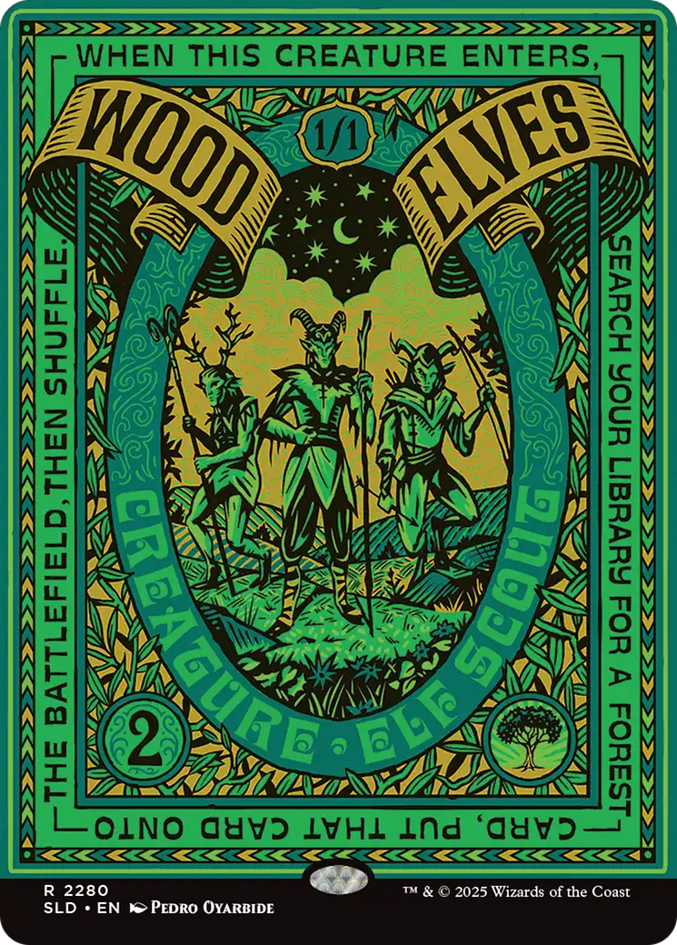 Wood Elves (2280) [Secret Lair Drop Series] | Shuffle n Cut Hobbies & Games