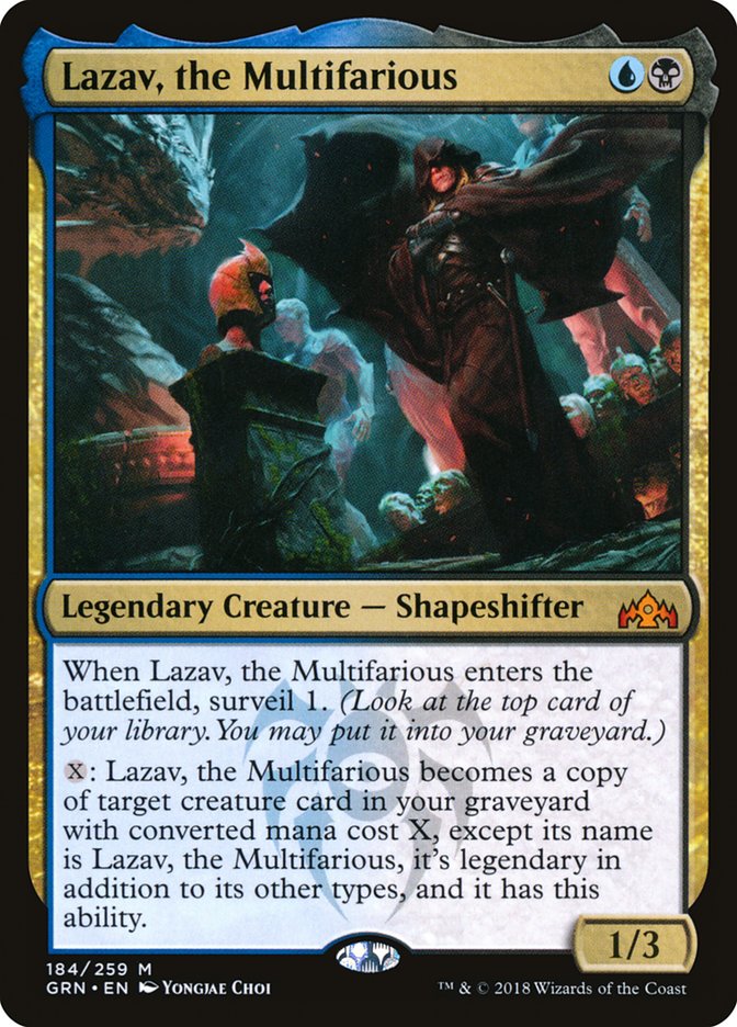 Lazav, the Multifarious [Guilds of Ravnica] | Shuffle n Cut Hobbies & Games