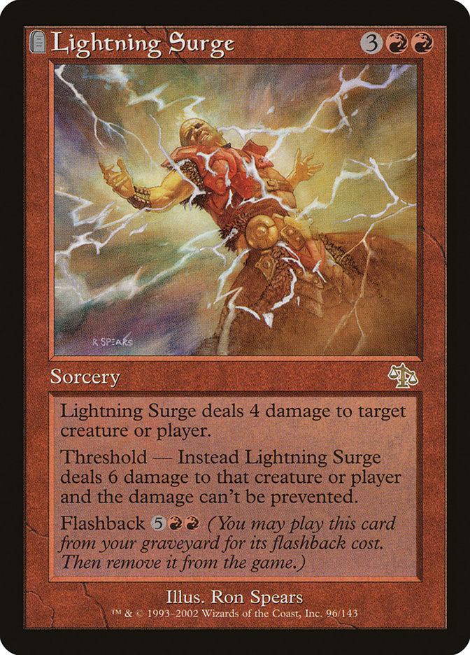 Lightning Surge [Judgment] | Shuffle n Cut Hobbies & Games